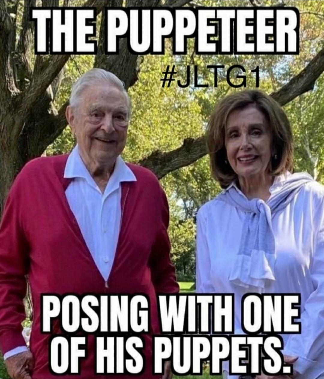 THE PUPPETEER
#JLTG1
POSING WITH ONE OF HIS PUPPETS.