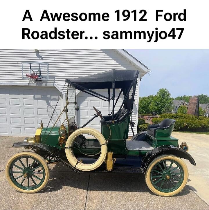 A Awesome 1912 Ford Roadster... sammyjo47