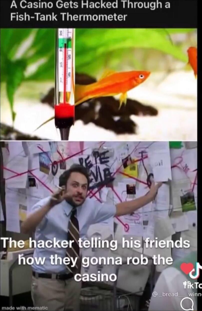 A Casino Gets Hacked Through a Fish Tank Thermometer