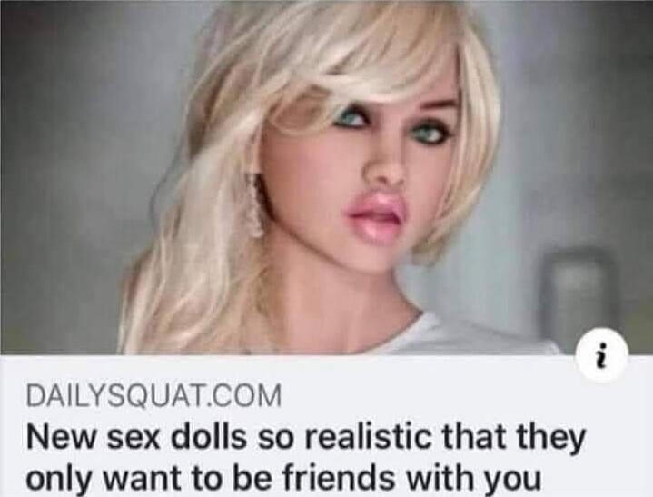DAILYSQUAT.COM New sex dolls so realistic that they only want to be friends with you