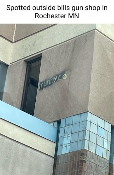 Spotted outside bills gun shop in Rochester MN