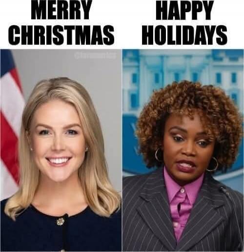 MERRY CHRISTMAS
HAPPY HOLIDAYS