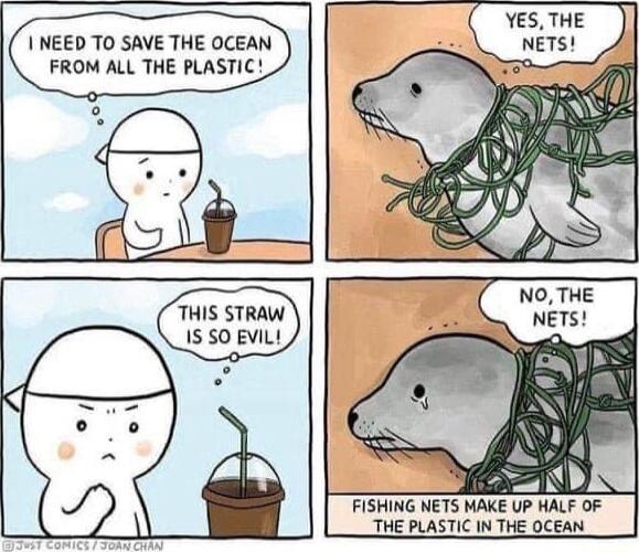 NEED TO SAVE THE OCEAN FROM ALL THE PLASTIC THE PLASTIC IN THE OCEAN