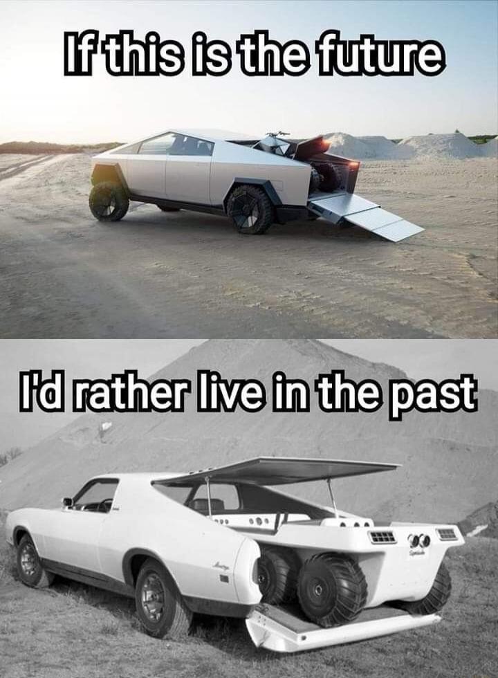 If this is the future
I’d rather live in the past