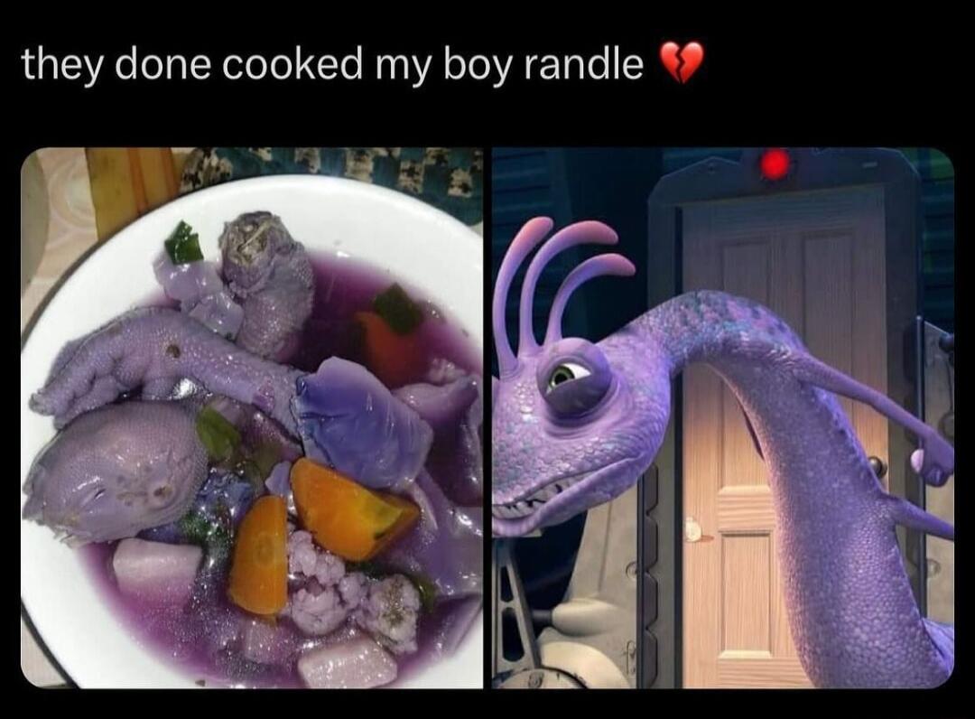 they done cooked my boy randle