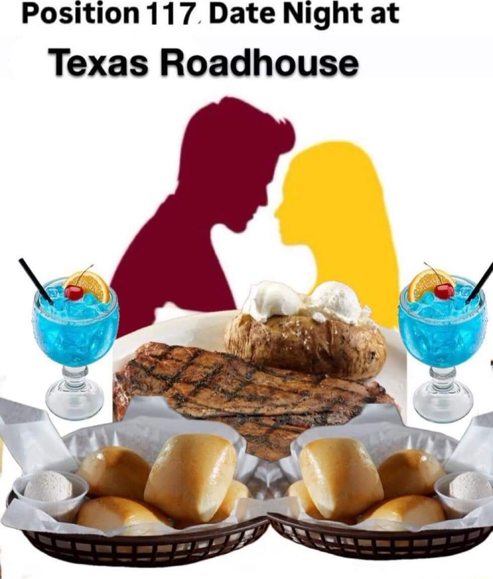 Position 117 Date Night at Texas Roadhouse