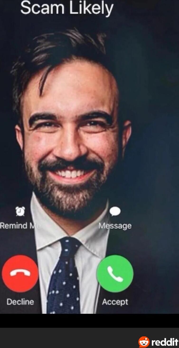 Scam Likely
Remind Me
Message
Decline
Accept