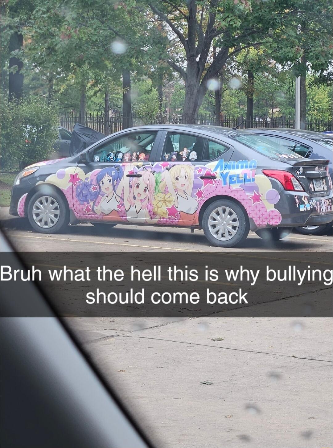 Bruh what the hell this is why bullying should come back