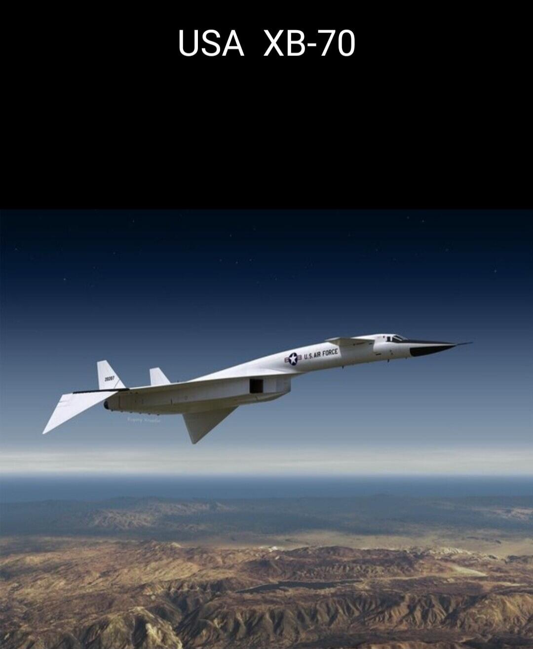 USA XB-70 U.S. AIR FORCE