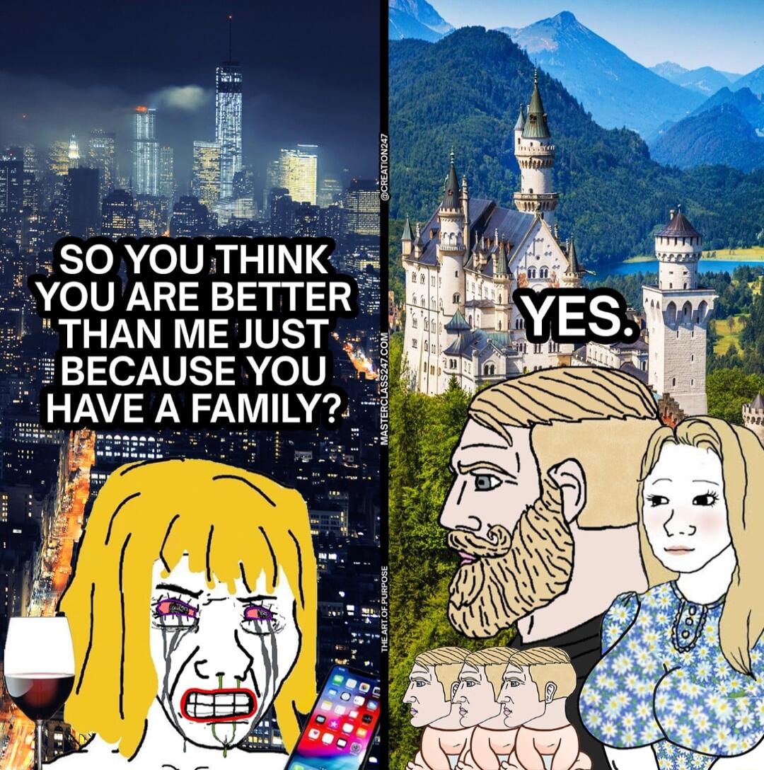 i B y TREA SO YOU THINK YOU ARE BETTER THAN ME JUST ECAUSE YOU e A FAMILY