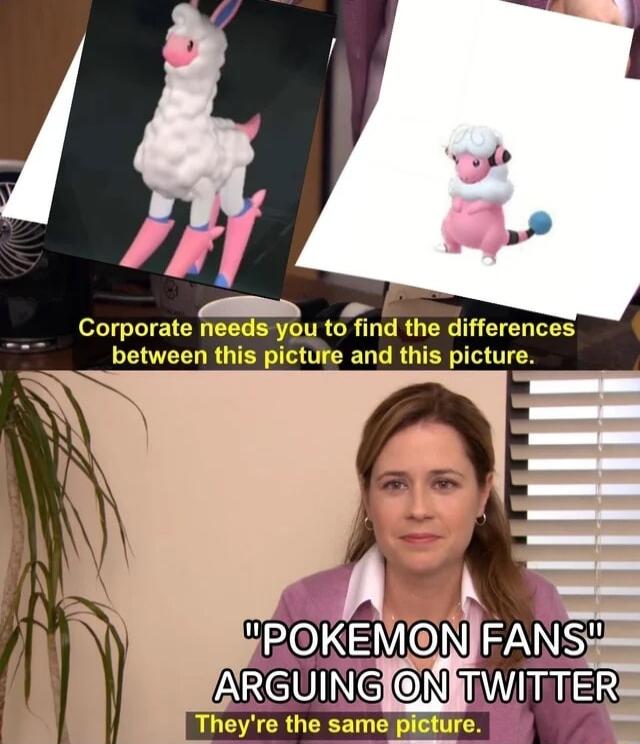 l o Y Corporate needs you to find the differences between this picture and this picture