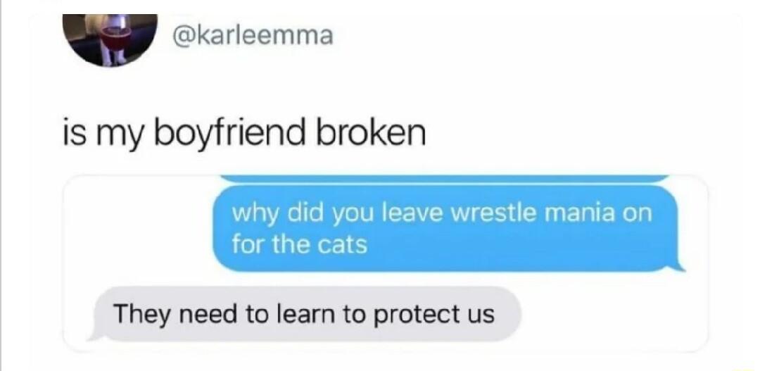 karleemma is my boyfriend broken They need to learn to protect us