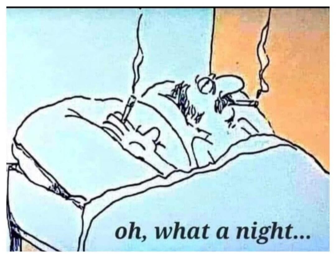 oh, what a night...