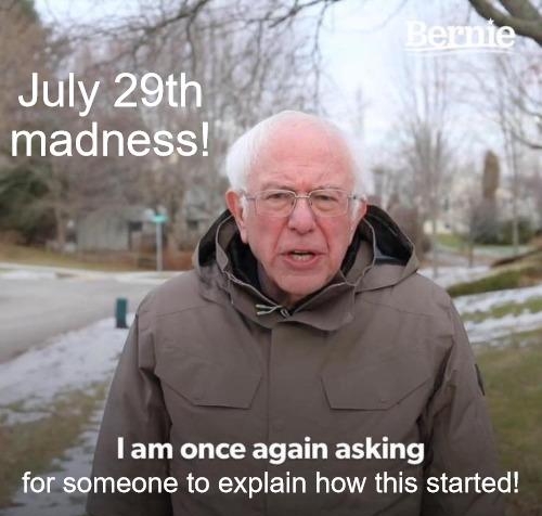 ETE L TR BTN for someone to explain how this started o