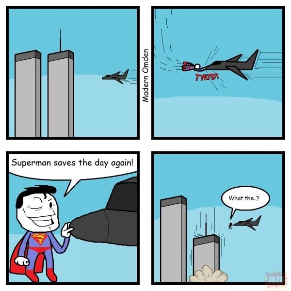 Madern Omden Superman saves the day again