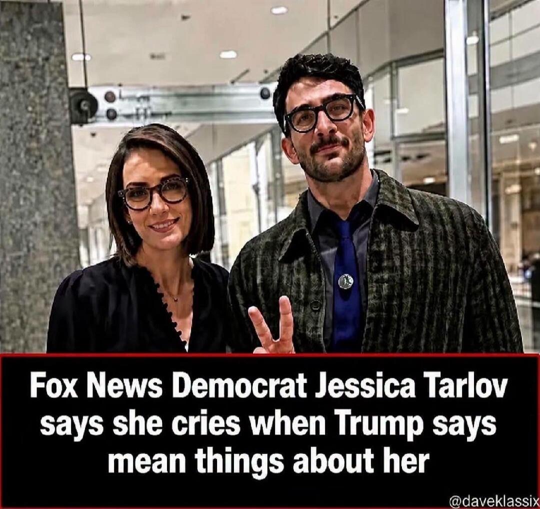 Fox News Democrat Jessica Tarlov says she cries when Trump says mean things about her