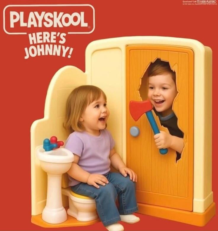 PLAYSKOOL HERE'S JOHNNY!