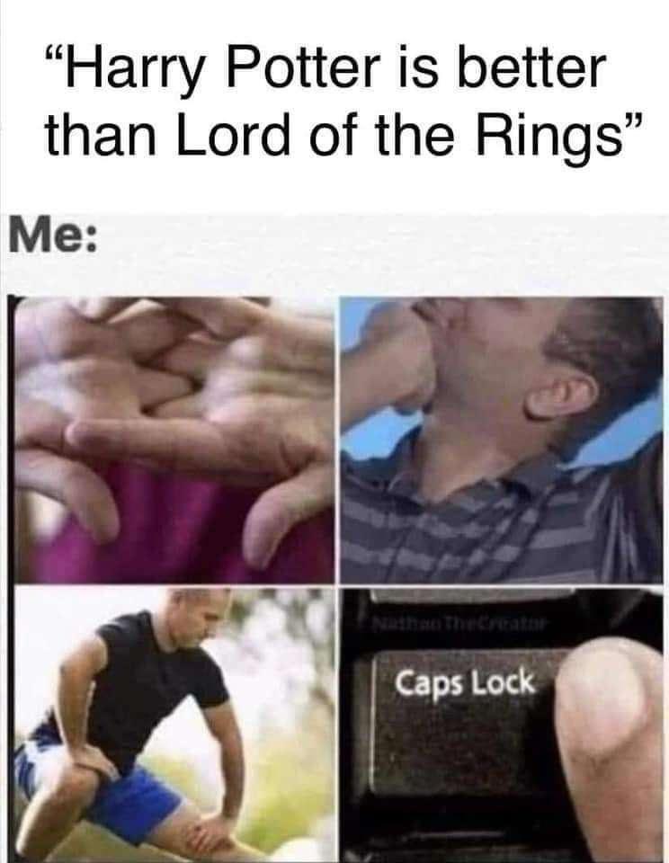 Harry Potter is better than Lord of the Rings