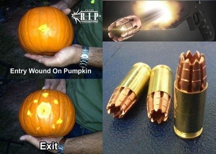 Entry Wound On Pumpkin 5 g