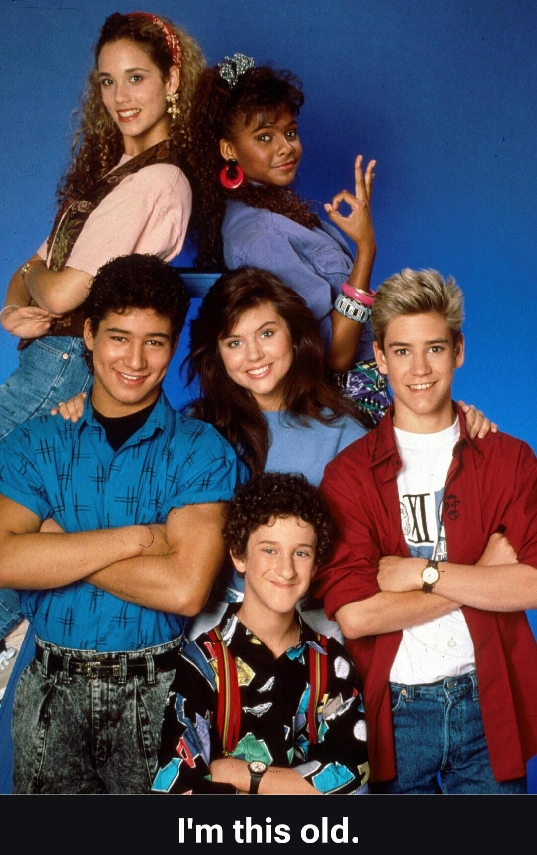 I'm this old.