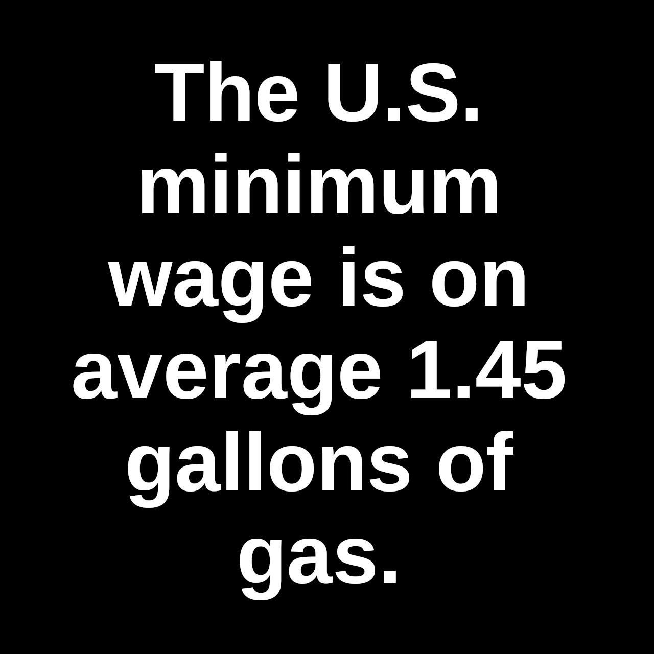 The US minimum WET N oy AV Lo R S gallons of WL