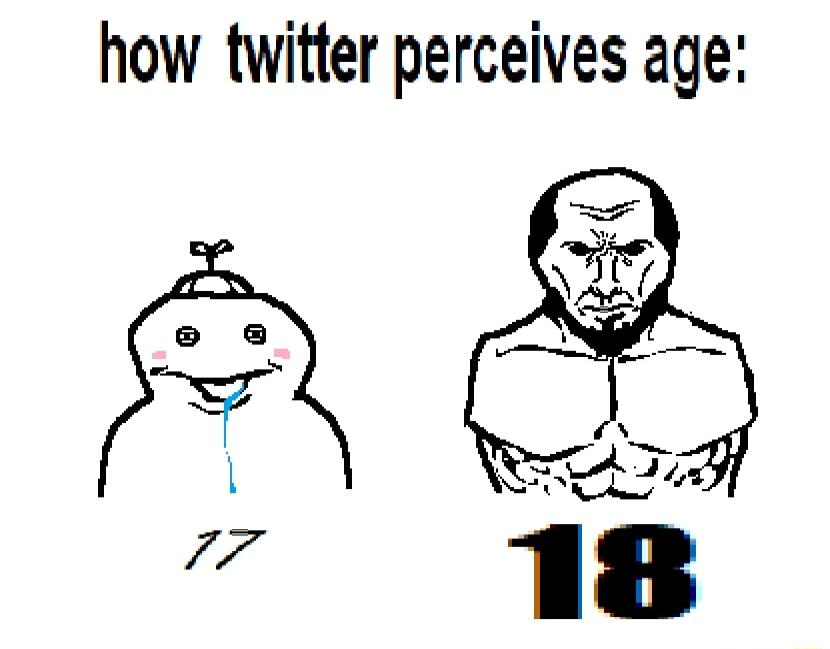 how twitter perceives age