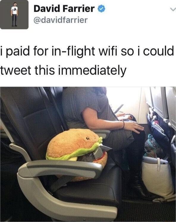 David Farrier davidfarrier i paid for in flight wifi so i could weet this immediately