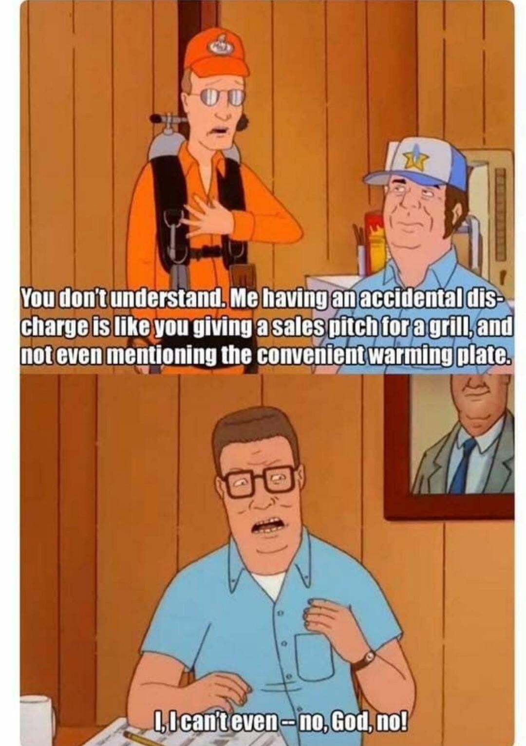 You don undefatand me haw B ECCI eI o chargelis likeyou giving asales itch foragrill iand noteven mentioning the convenient warming late