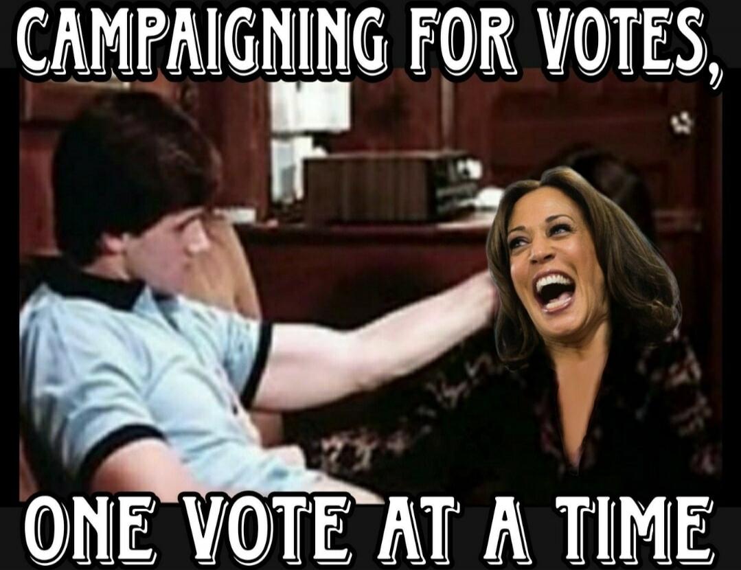CAMPAIGNING FOR VOTES, ONE VOTE AT A TIME