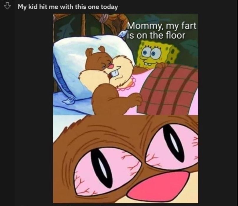 4 rBikiniBottomTwitter 9411 na e 6d My kid hit me with this one today Mommy my fart s on the floor