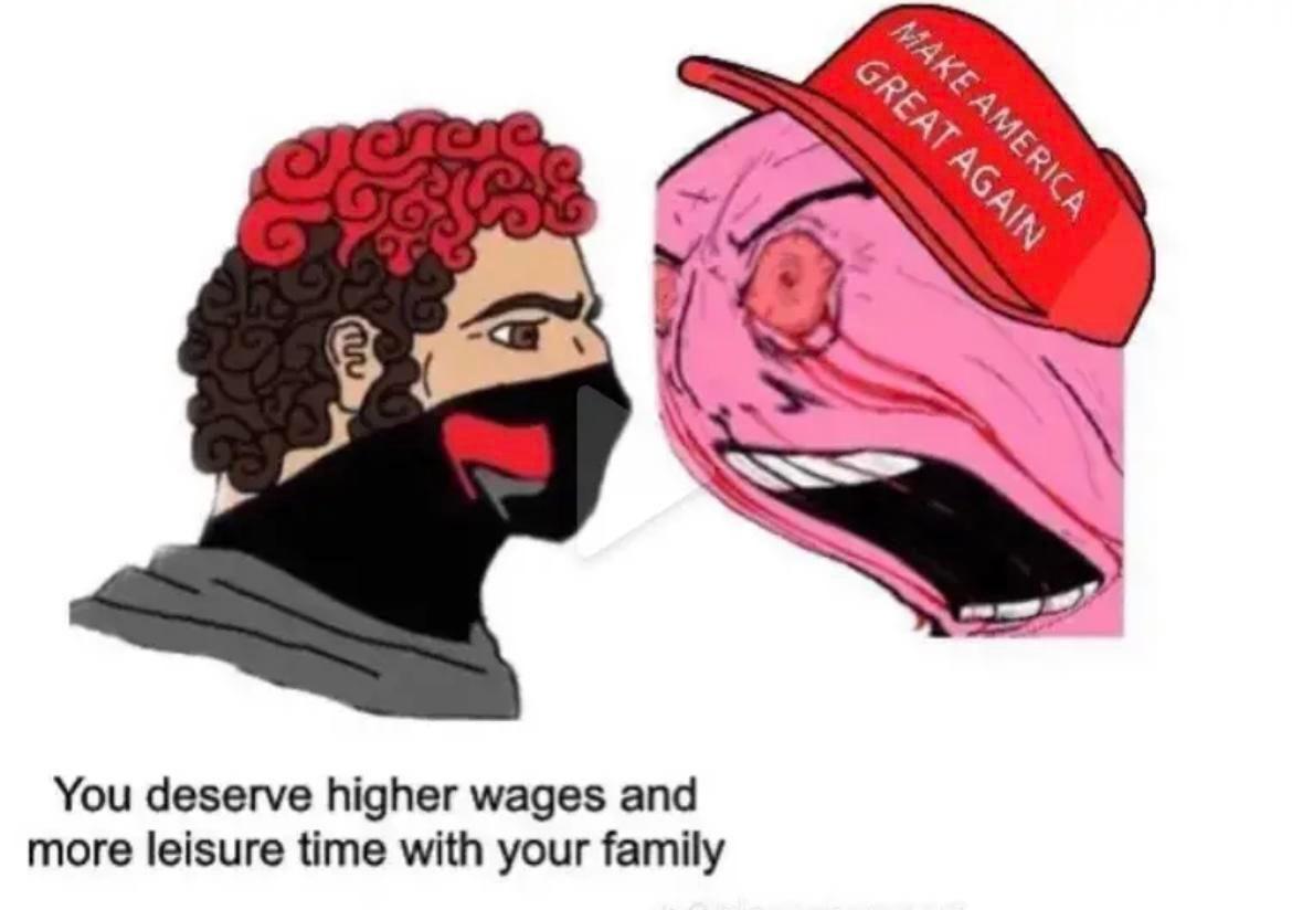 You deserve higher wages and more leisure time with your family