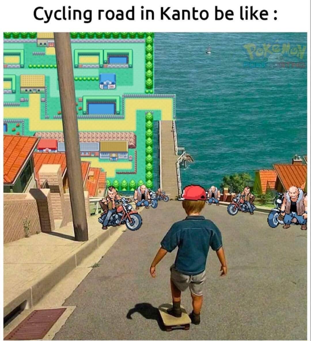 Cycling road in Kanto be like