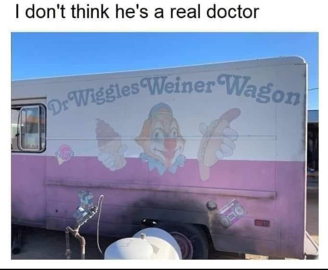 dont think hes a real doctor