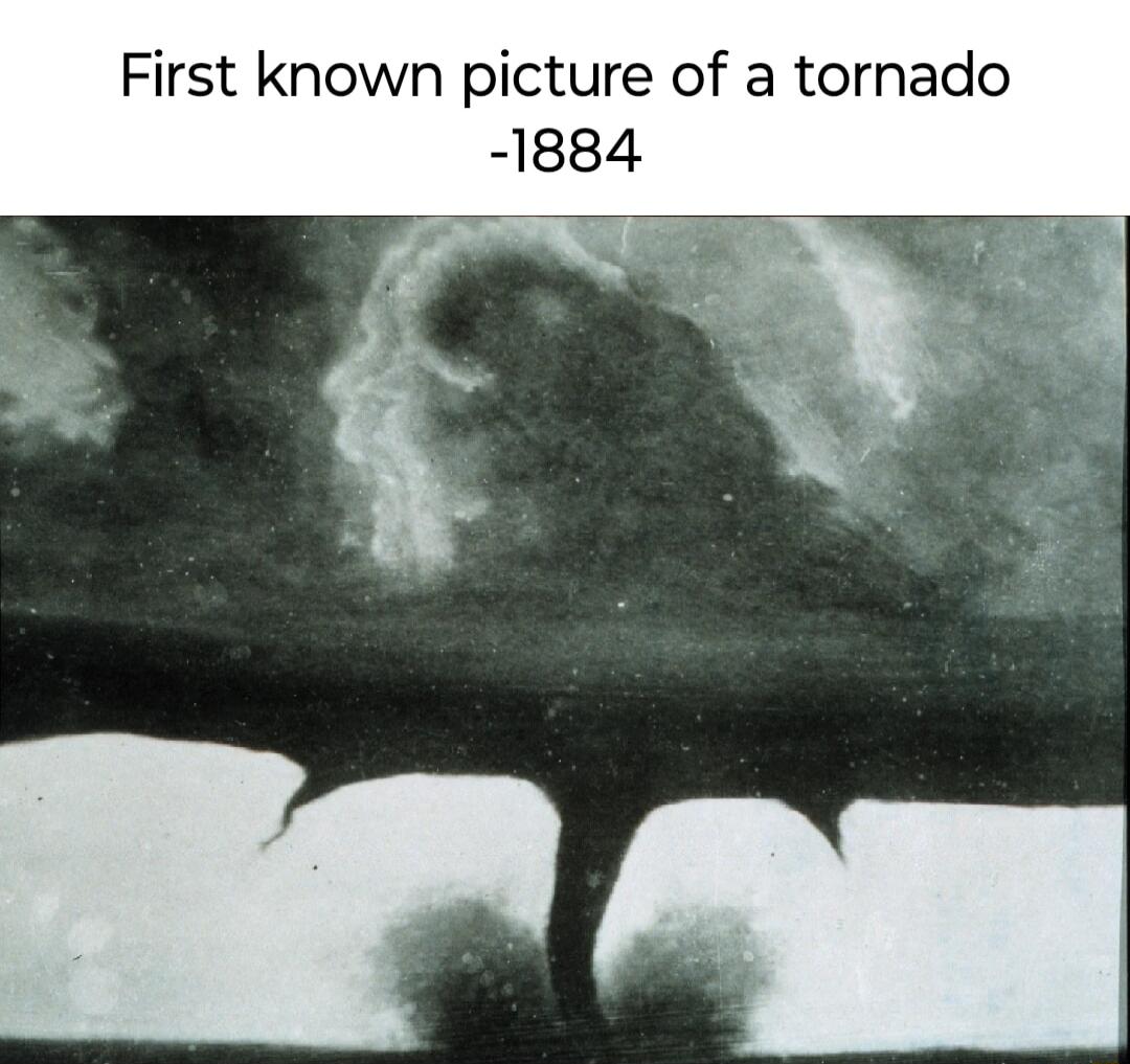 First known picture of a tornado