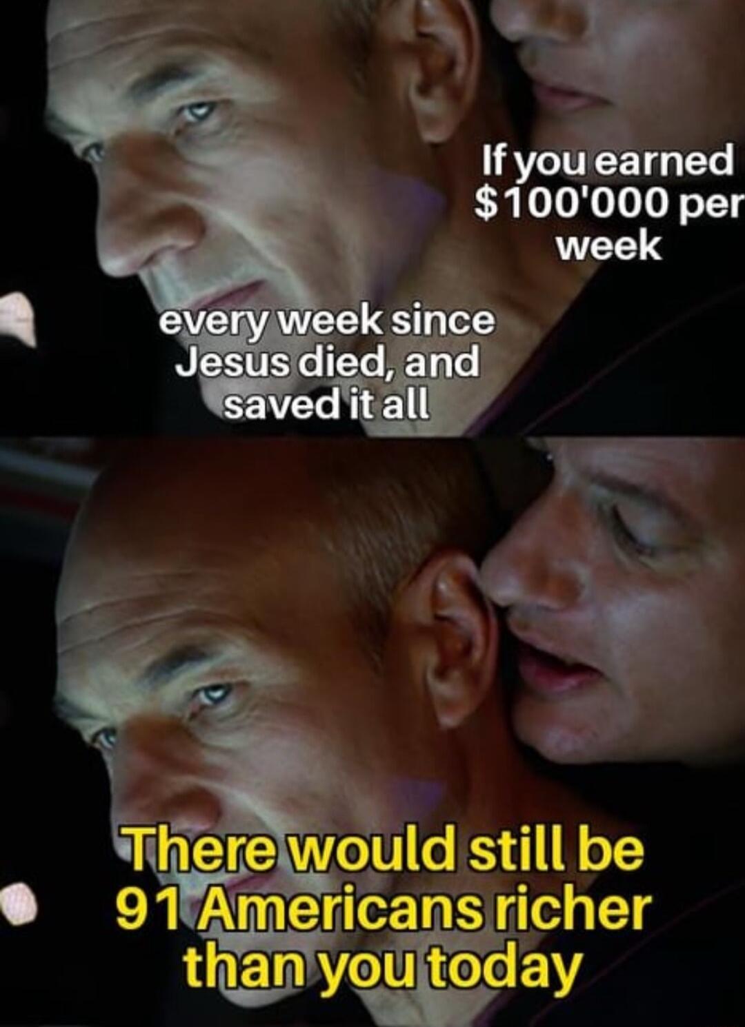 N _y Ifyouearned 100000 per week
