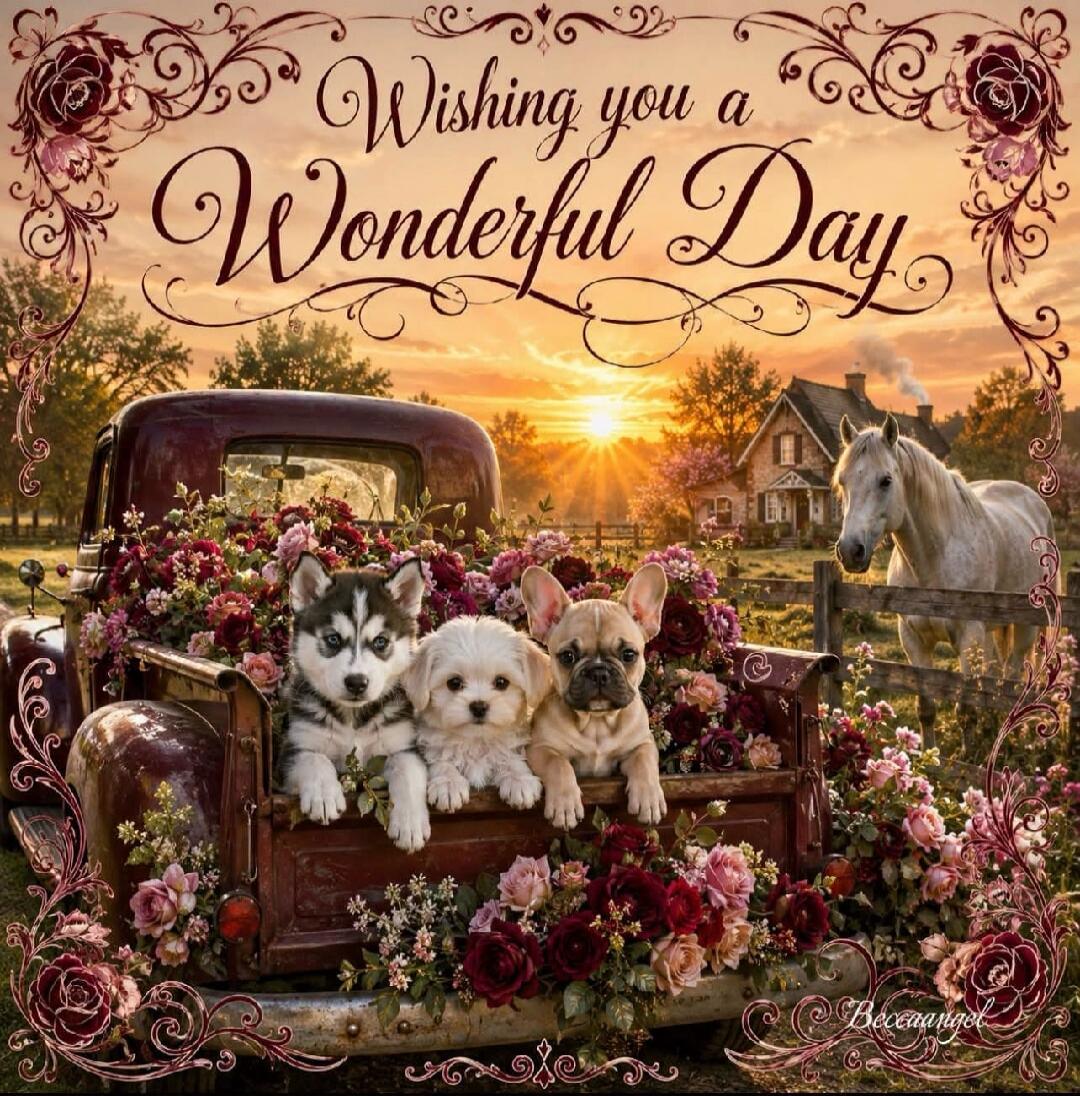 Wishing you a Wonderful Day