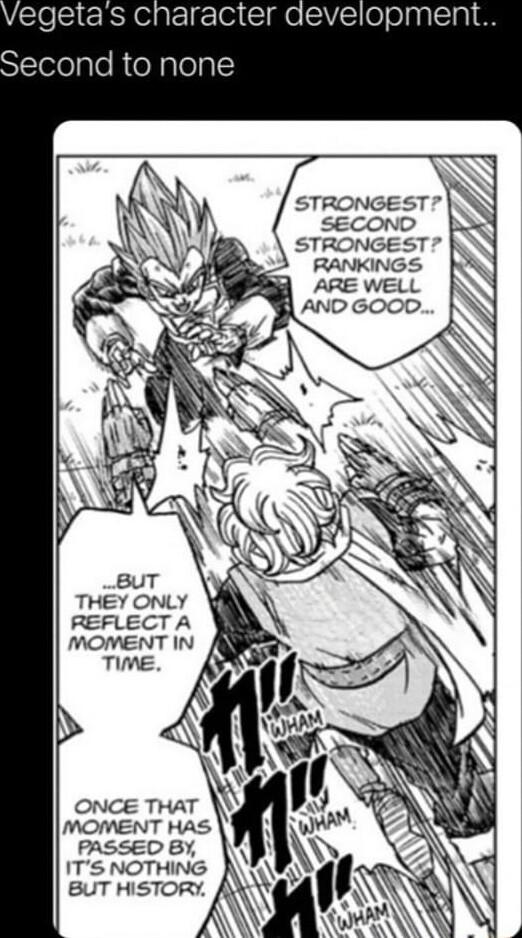 egetas character development SiTelelale R X plopl STRONGEST SECOND B STRONGEST RANKINGS THEY ONLY REFLECT A ONCE THAT MOMENT HAS PASSED BY ITS NOTHING BUT HISTORY