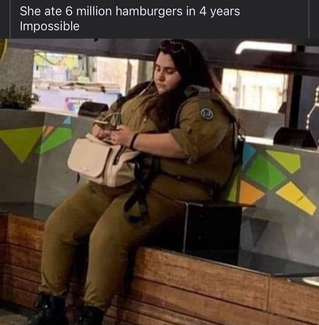 She ate 6 million hamburgers in 4 years Impossible