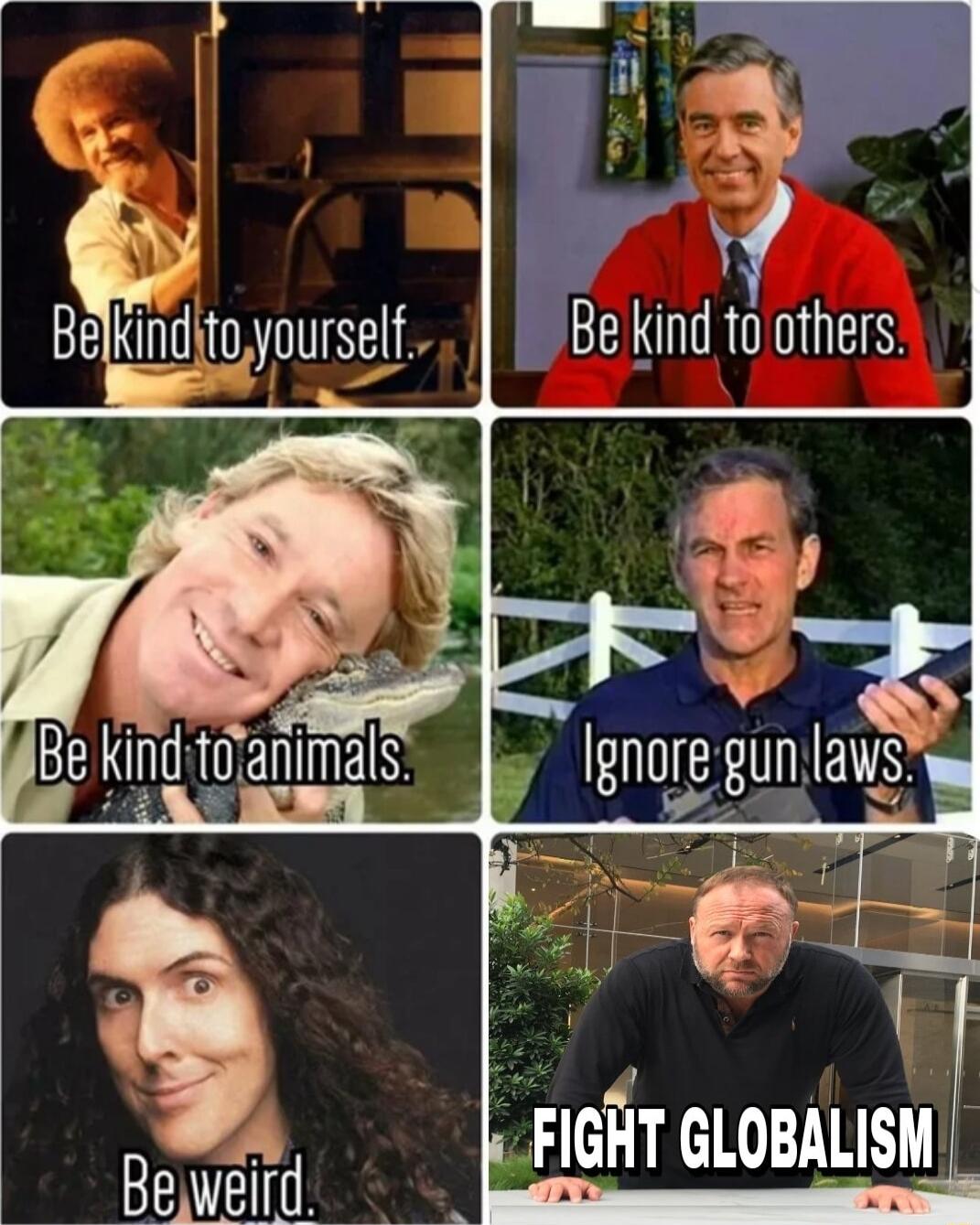 3 Y Be kind to others