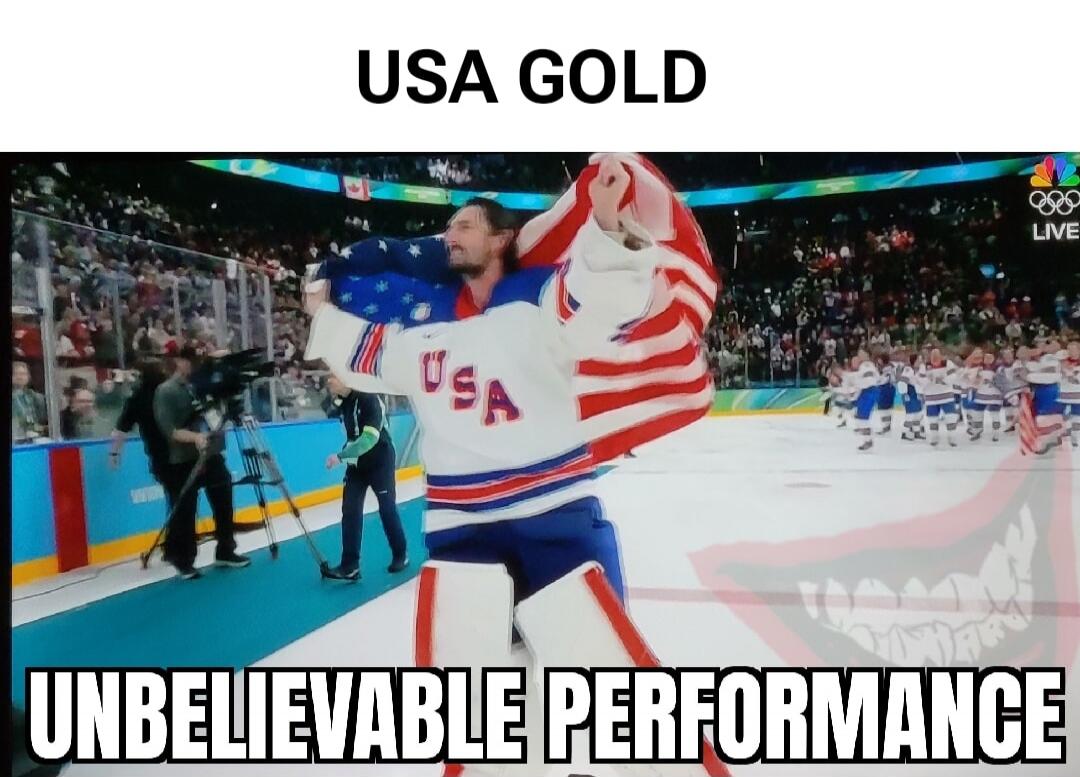 USA GOLD
UNBELIEVABLE PERFORMANCE