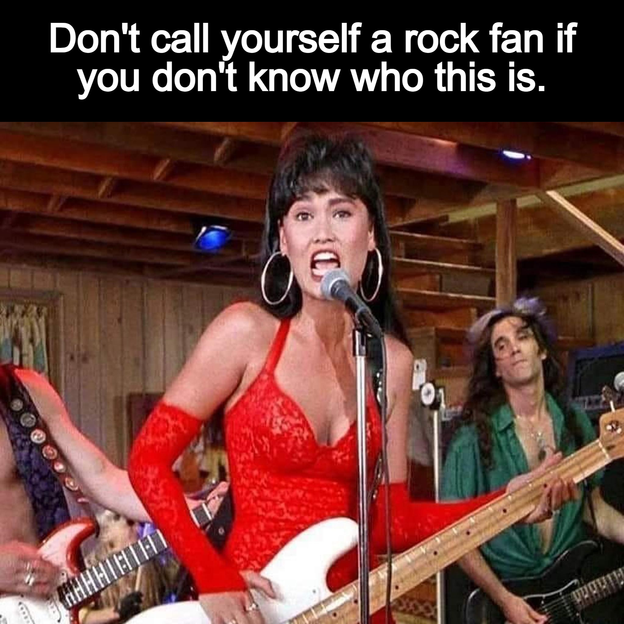 Dont call yourself a rock fan if you dont know who this is