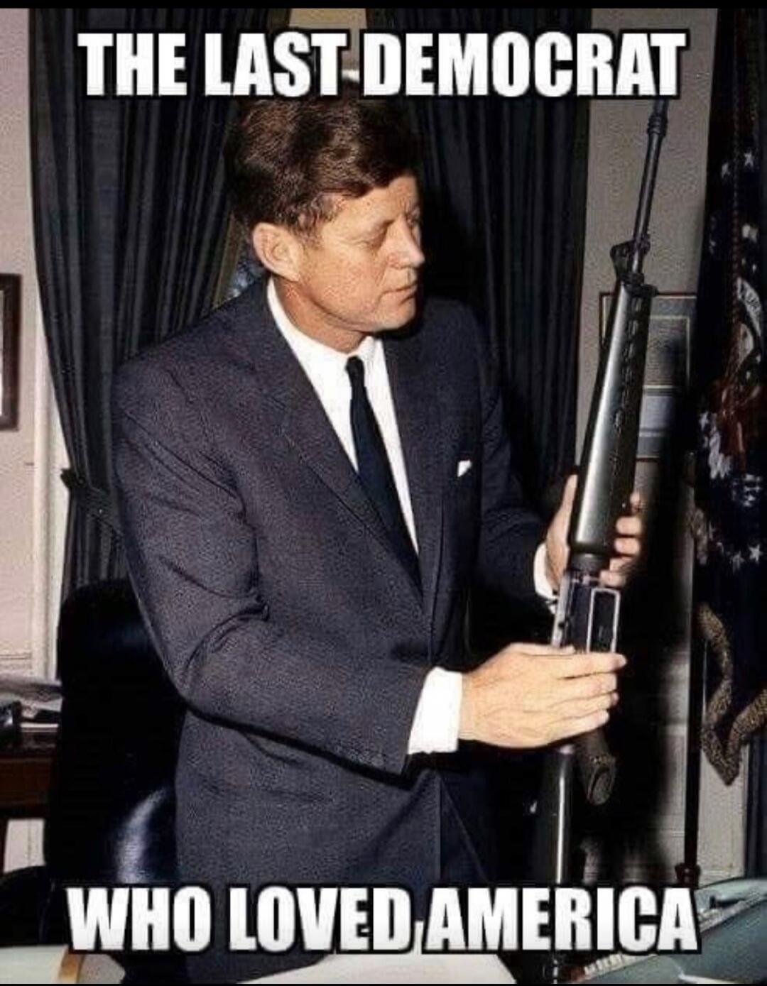 THE LAST DEMOCRAT WHO LOVED AMERICA