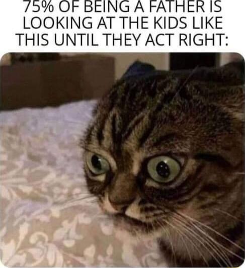 LOOKING AT THE KIDS LIKE THIS UNTIL THEY ACT RIGHT