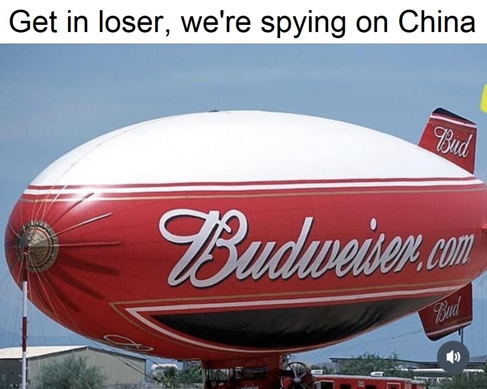 Get in loser were spying on China