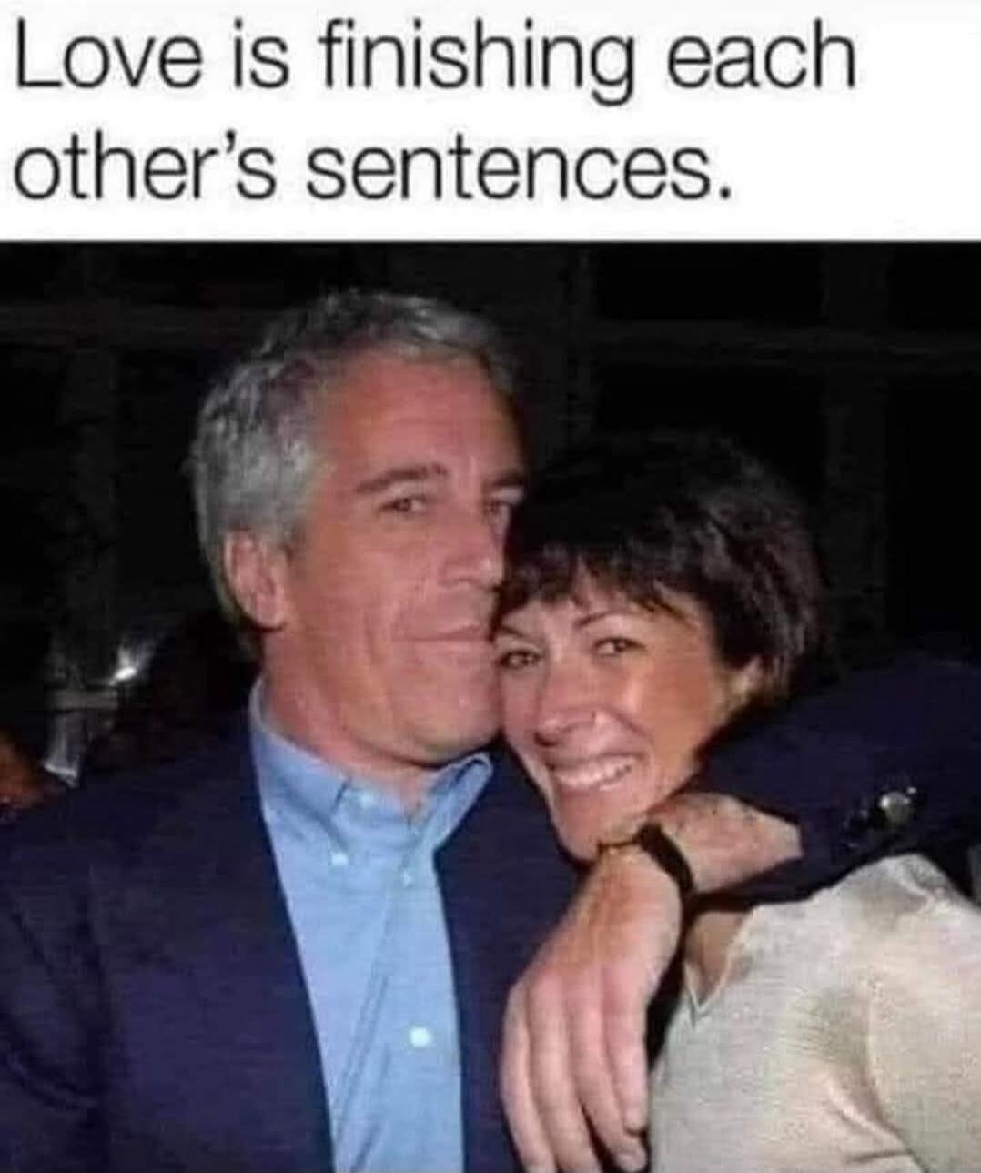 Love is finishing each other's sentences.