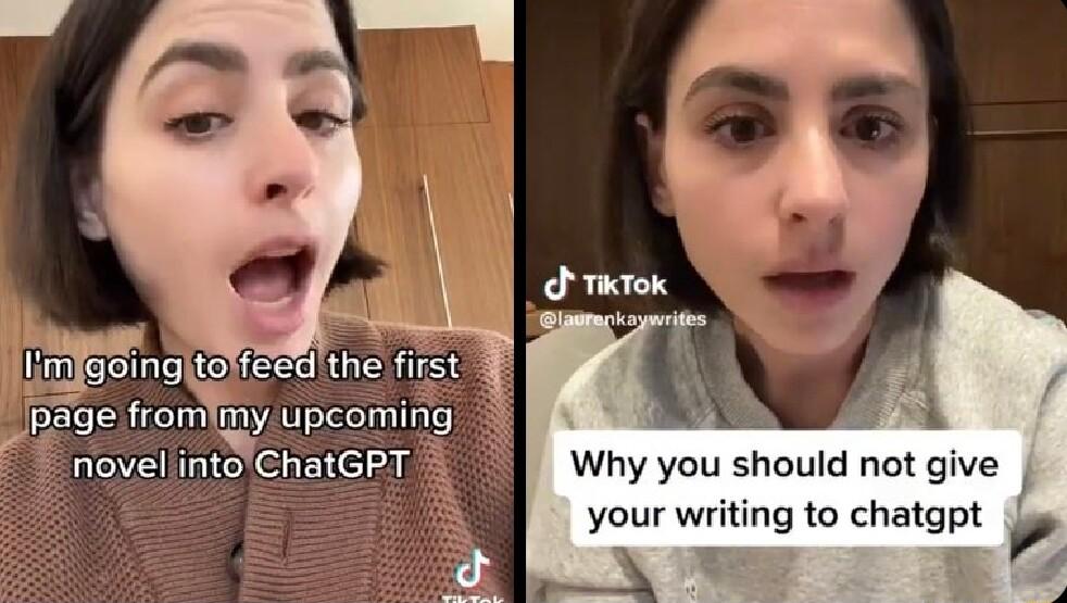 bage fromimy upcoming DOEITIENEERAE S Why you should not give your writing to chatgpt