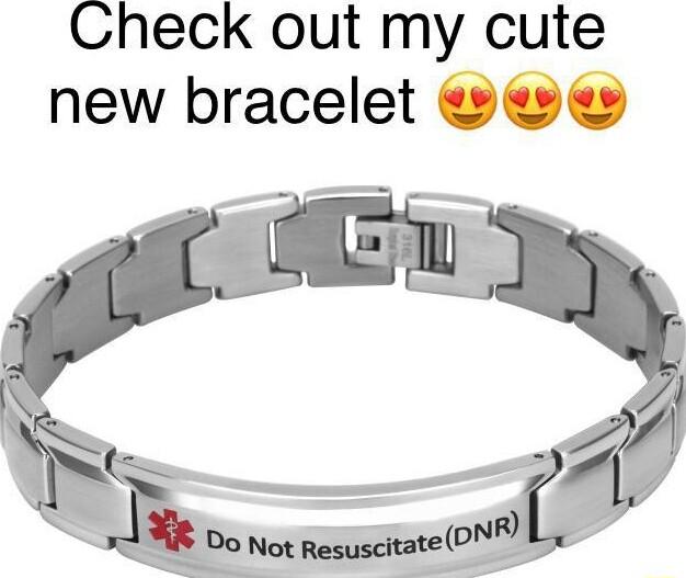 Check out my cute new bracelet we