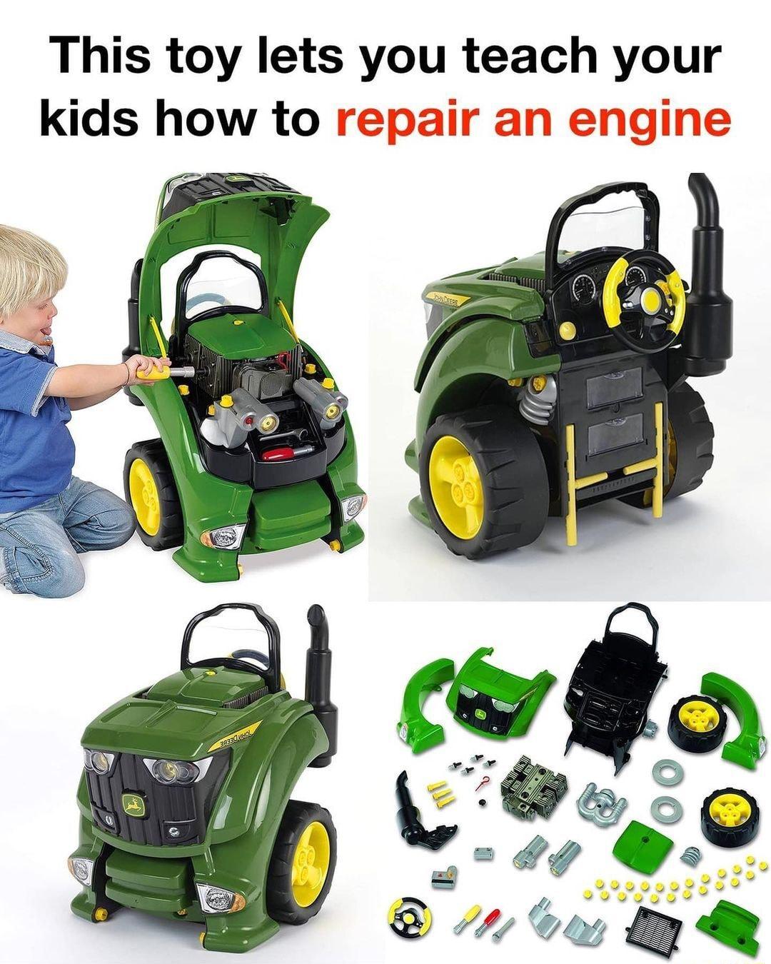 This toy lets you teach your kids how to r