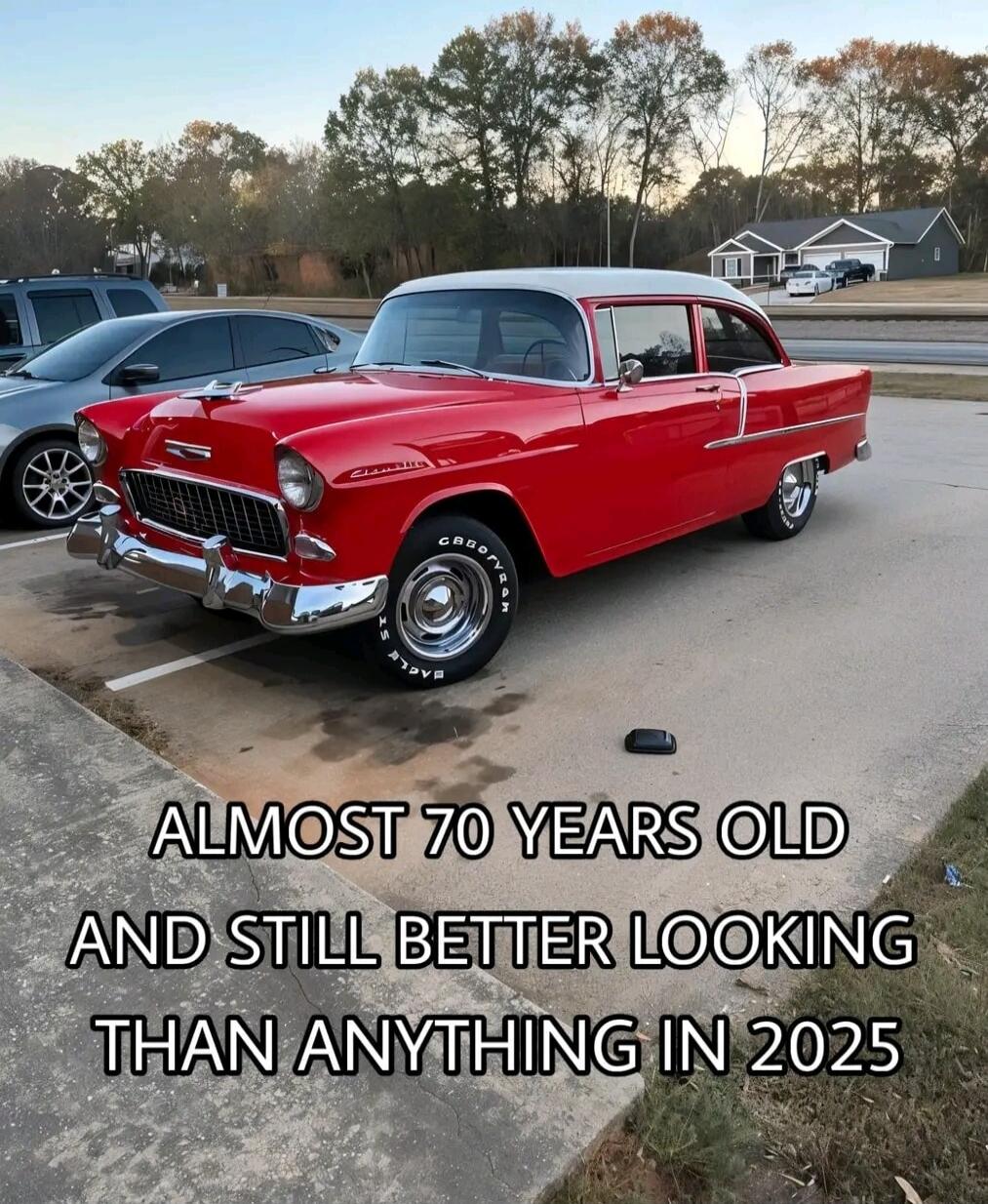 ALMOST 70 YEARS OLD AND STILL BETTER LOOKING THAN ANYTHING IN 2025