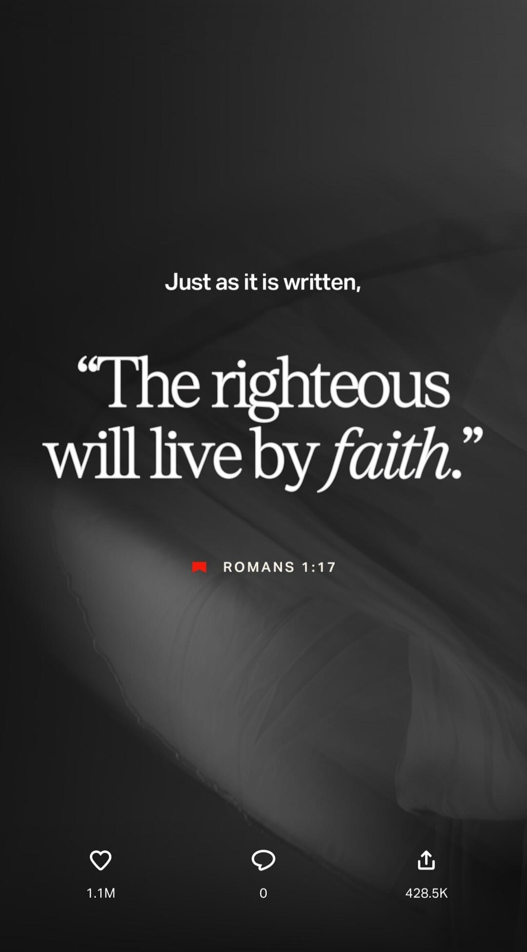 Just as it is written, 